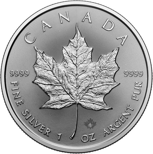 1oz Silver 2025 Canadian Maple With Capsule Yorkshire Bullion