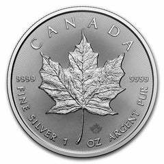 1oz Silver Canadian Maple Leaf 2024