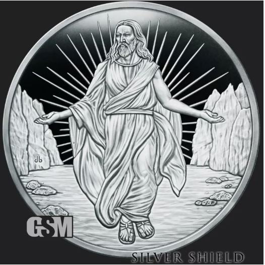 2024 1 oz Proof Enlightened Christ - SILVER SHIELD