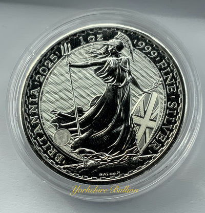 1oz Silver 2025 King Charles Britannia