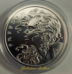 1oz Silver 2024 Silver Shield Freedom Girl