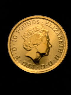 1/10 oz Gold 2021 Britannia