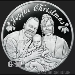 2021 Silver Shield Proof JOYFUL CHRISTMAS