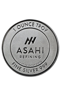 1oz Asahi 2024 Year of The Dragon 999 Fine Silver Round Tube of 20