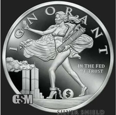 2021 Silver Shield BLINDED LIBERTY v2 - 2oz .999 Silver Proof Medallion