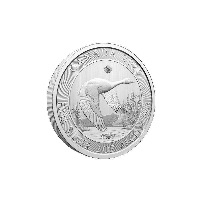 2025 - 2oz Silver CANADA GOOSE