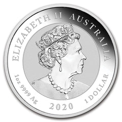 2020 Australia 1 oz Silver Double Pixiu