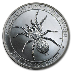 2015 Australia 1oz Silver Funnel-Web Spider